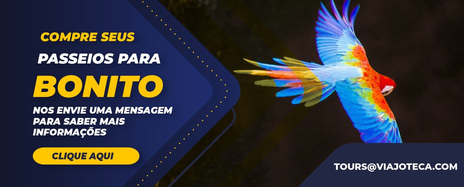 Passeio para Bonito e Pantanal
