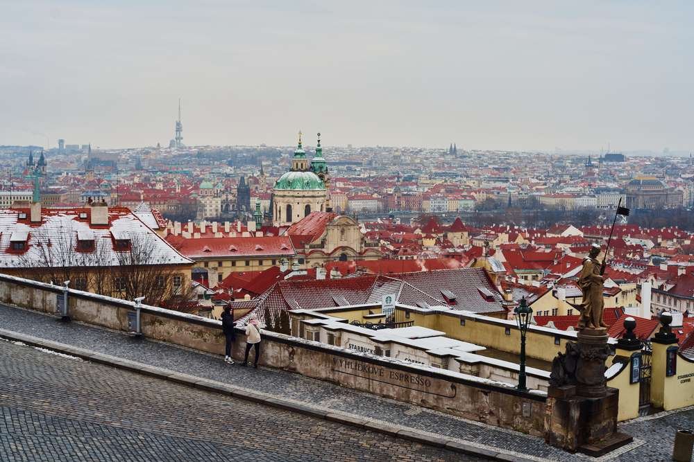 Strahovský klášter Lugares para ver Praga do alto