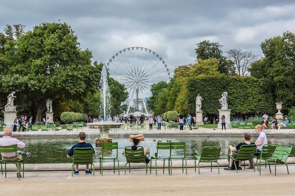 Jardin des Tuileries parques e jardins de Paris