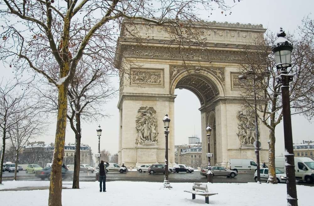 Neve melhor época para ir a Paris