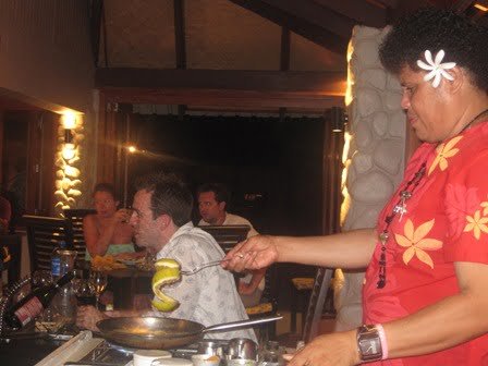 Crêpes Suzette em Fiji